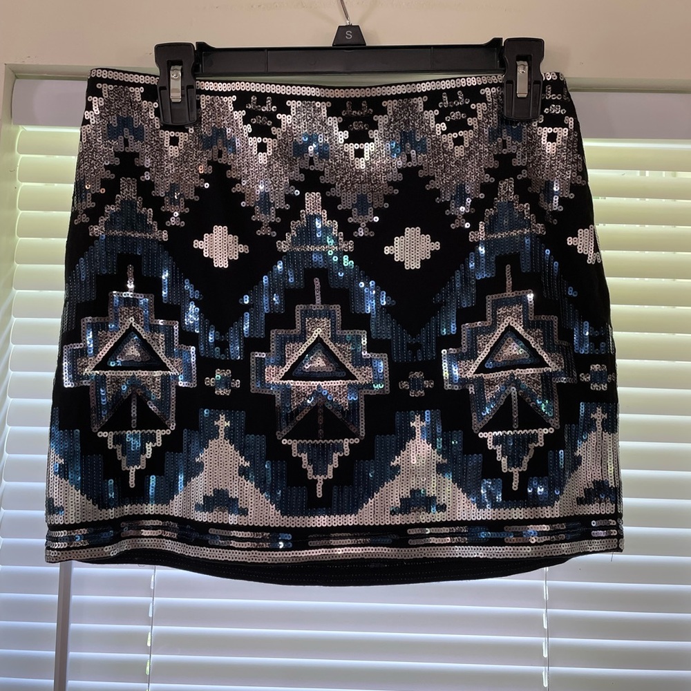 Express sequined skirt! Very fun for a night out!!